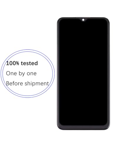 HLYGZX Screen Replacement for Samsung Galaxy A03 LCD Display,A035F A035F/DS A035M Display Touch Screen Digitizer Assembly Repair Parts with Kit（Black with Frame