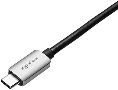 Amazon Basics Aluminium USB-C to DisplayPort Adapter (Without Redriver)