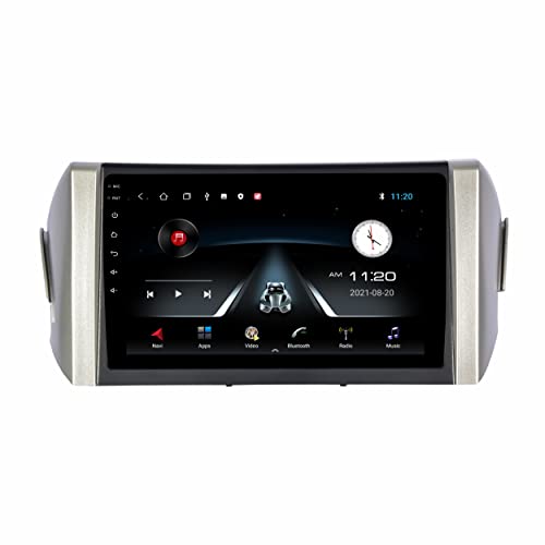 Image of 9 Inch Android Car Stereo for Toyota Innova Crysta | 2GB RAM /32GB ROM | Full HD Touch Screen | WiFi | GPS | Bluetooth | Steering Wheel Control | Reverse Camera & Frame | 1 Year Warranty