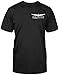 Honda Mens Goldwing Custom Collection Short-Sleeve T-Shirt/Tee, Black, X-Large