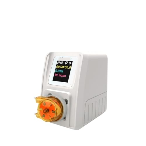 Peristaltic Pump 88ml/min M1 Adjustable 24V High Precision Stepper Dosing Pump with LCD Screen, RS485 for Lab, Aquarium
