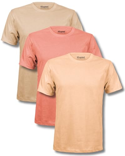Kingsted T-Shirts for Men Pack - Royally Comfortable - Super Soft Premium Fabric - Well-Crafted Classic Tee