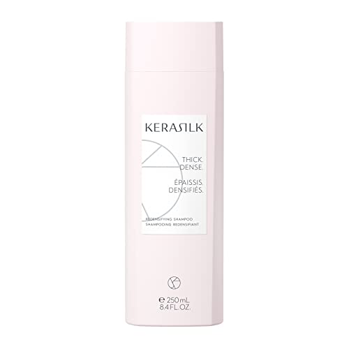 Kerasilk Redensifying Shampoo, For Thin Hair, Revitalizes Scalp & Strengthens, Vegan, 250ml