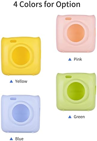 BISOFICE Protective Case Original PAPERANG Soft Silicone Case Protective Cover Case Waterproof Anti-Dust Anti-Scratch for PAPERANG P1 Pocket Printer BT Wireless Thermal Printer