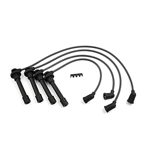 uxcell 671-4179 Auto Car Engine Spark Plug Cable Ignition Wire Set of 4 for Honda Accord Civic Odyssey 1994-2002 for Acura 4 Cylinder by uxcell - Used condition - US$17.79