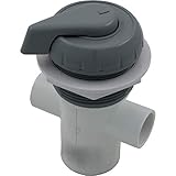 Hydro-Air Diverter Valve, BWG Hydroflow, 1/2' s, 3 Port, Gray