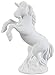 Creative Hobbies Rearing Unicorn, Case of 6, Unfinished Ceramic Bisque, with How to Paint Your Own Pottery Booklet