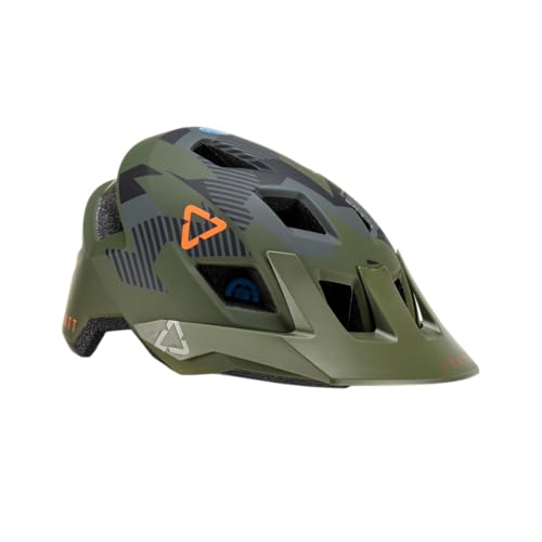 Leatt Helmet Mountain Bike AllMtn 1.0 V23 Camo Jr #XS 50-54cm