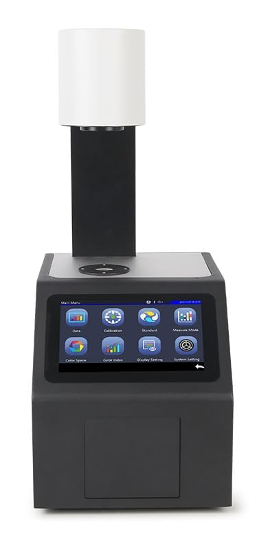 Color Haze Meter Professional Color Hazemeter with Measuring Aperture Φ20mm Double Standard ISO&ASTM CIE LAB XYZ Yxy LCh s-RGB βxy Observer Angle 2°/10° Spectrogram,Sample Chroma Value Display