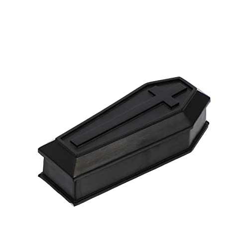 Luxshiny Decoração de caixão de Halloween acessório de café para festa de espírito