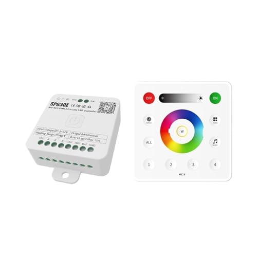 Controlador LED SP630E de alta compatibilidad para regular tiras pixel WS2811 y FCOB