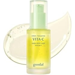 GOODAL Vitamin C Brightening Serum ALPHA | 5% Niacinamide & Exosome for Dark Spot Care | Gentle Daily Facial Serum for Radiant Glow Skin | Green Tangerine | Korean Skincare | 1.01 fl oz (30ml)