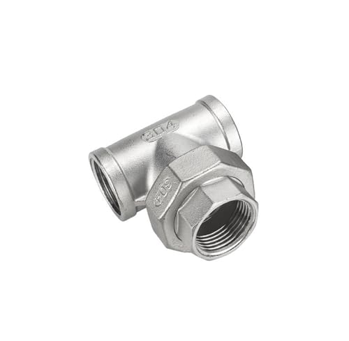 Raccord en T en acier inoxydable 304 pour tuyauterie haute pression