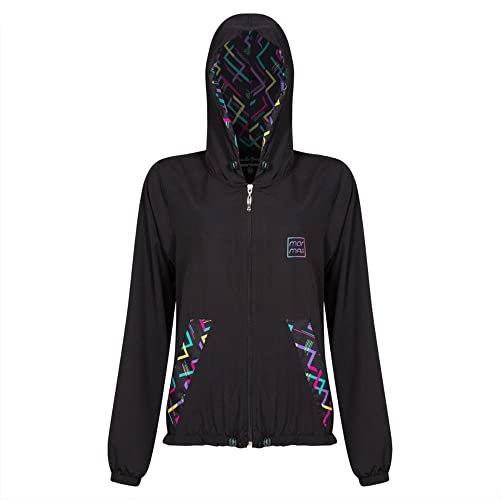 Jaqueta Feminina Corta Vento Samantha Barijan Preto - Mormaii P