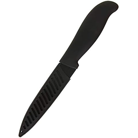 Adler - Cuchillo de cerámica (12,5 cm), Negro Cover