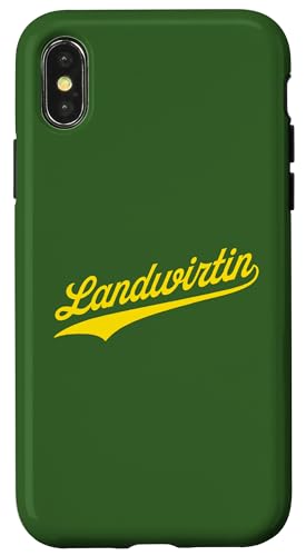 Landwirtin Bauerin Traktor �X�}�z�P�[�X iPhone X/XS �p