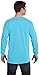 Chouinard Adult Ring Spun Bottom Hem Garment T-Shirt, Lagoon, Large