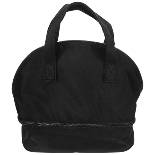GARIOUANS Bolsa Térmica Pequeña para Leche Materna Negra, Portátil y Aislante para Botellas, Fiambrera para Mujeres Cierre Seguro, Adecuado para Viajes y Alimentación Infantil