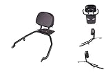 T-Rex Racing Back Rest & Grab Bar Luggage Rack for Honda 2010 - 2015 CB1100 / Deluxe