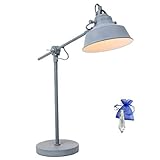 ★ INHALT: 1x Tischlampe, ohne Leuchtmittel + ★★ GRATIS Kristall Birnel 38mm im Geschenkbeutel ★★