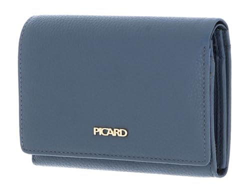 Porte-monnaie Picard Java 1 denim bleu gris idéal pour vos sorties urbaines