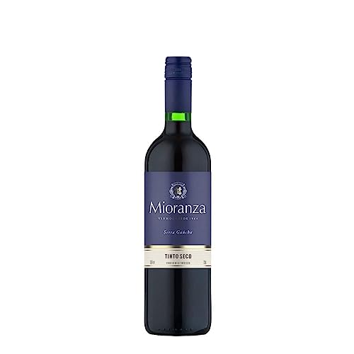 Vinho Brasileiro Tinto Seco Mioranza Serra Gaúcha Garrafa 750ml