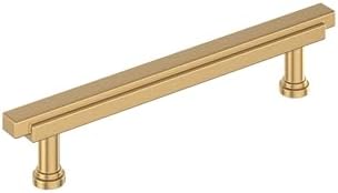 Signature Hardware 954047-5116 Gilderoy 5-1/16 Inch Center to Center Bar Cabinet Pull - Champagne Bronze