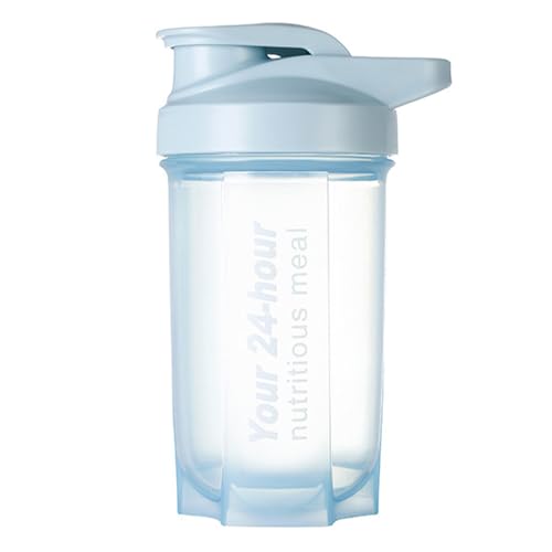 Protein Shaker Bottle,Water Bottle,Sports water bottle,Shaker with Stainless Steel Mixing Ball 500ML Meal Replacement Milkshake Mixing Bottle fitness portable water Bottle for Men and Women (Blue)