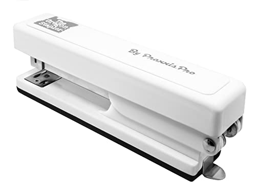 Praxxispro, The Oregon Stapler, Built In Usa, Built-In Staple Remover, Staples 2 To 25 Sheets, Includes Box Of 1,250 "Powerhouse" Standard 26/6 Staples, For Home, School Or Office (White) #TOP1