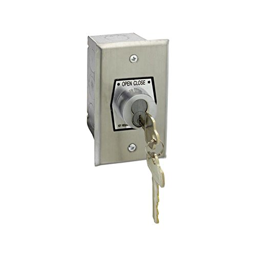 HBFX-BC Exterior Open-Close Best Cylinder Or Equivalent Key Switch In Single Gang Back Box Flush Mount