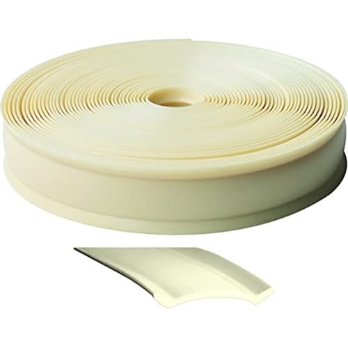 RV Designer 1in Wide Vinyl Trim Insert for RVs - Flexible Molding, Exterior Use, and Roof Edge Molding - Ideal for Travel Trailers and Campers, Heavy Duty, 100 Foot Roll, C-White by RV Designer - Used condition - US$9.78