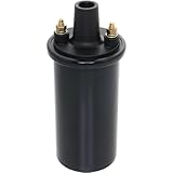 Holstein Parts 2IGC0057 6V Ignition Coil - Compatible with Select Buick, Cadillac, Chevrolet, Chrysler, Dodge, Ford, GMC, Jeep, Lincoln, Oldsmobile, Plymouth, Pontiac, Volkswagen, Willys + More