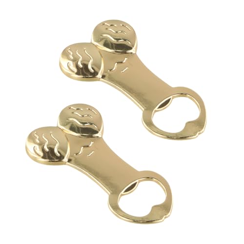 Wisebom 2 Pezzi Cavatappi Birra, Apribottiglie Piatti per Birra Divertente Apribottiglie In Lega per la Casa Cucina Bar Ristorante Regalo