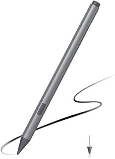TiMOVO Stylus Pen for Surface Pro 8/7+/X/7/6/5/4/3,Surface Go 3/Go 2/Go/3,Surface Laptop 4/3/2/1,Surface Book/Studio/Duo,4096 Level Pressure&Tilt Palm Rejection Pencil for Windows,HP,ASUS - Space Gray