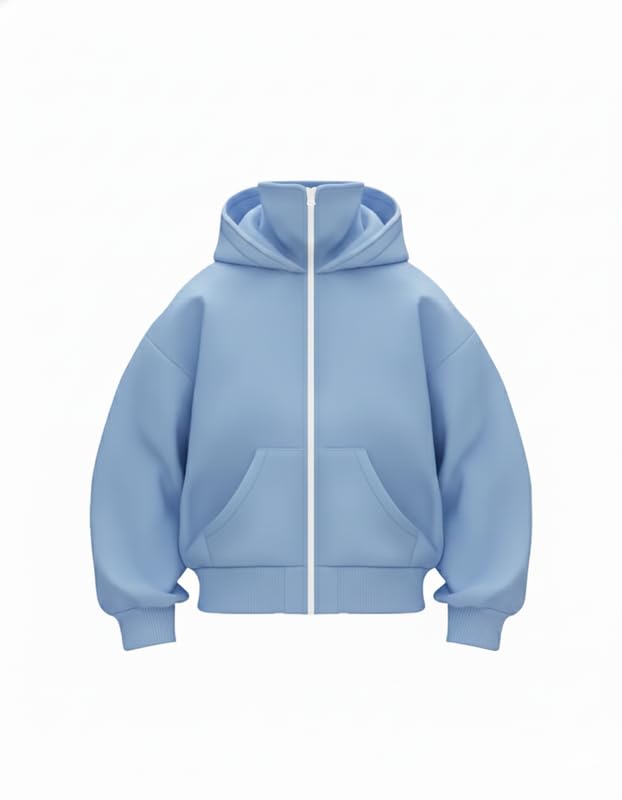 Koverify Cotton Ninja & Trendy Balaclava Zipper Hoodie for Men & Men & Women