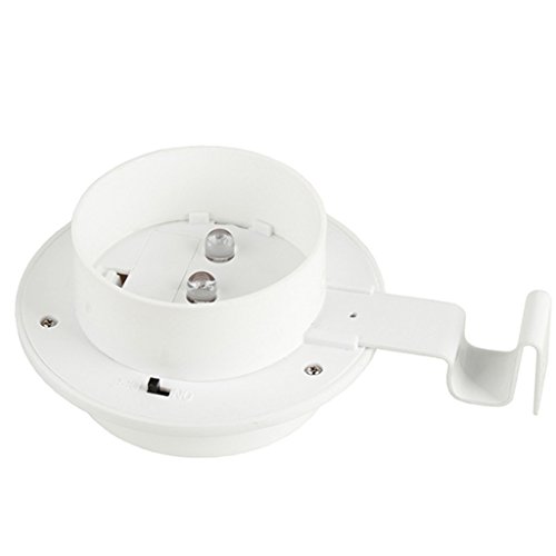 Homyl Lâmpada de Parede com 2 Peças de Luz de LED para Parede e Paisagem Externa Preta e Branca