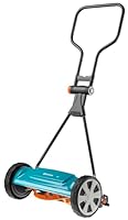 Gardena Classic Spindelmäher 400: Handrasenmäher mit 40cm Arbeitsbreite für bis zu 200 m² Rasenfläche, Messerwalze aus Qualitätsstahl, berührungslose Schneidetechnik, geräuscharm & präzise(4018-20)