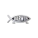 Darwin Fish Magnetic Car Emblem