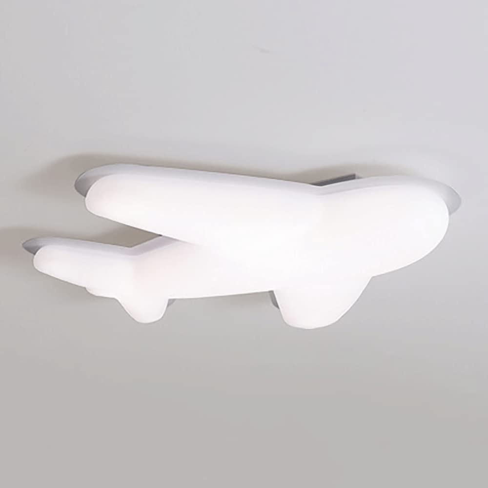 Plafonnier acrylique et métal design avion à intensité variable 40W