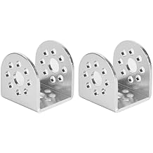 Robot Part C Type Connection Bracket Durable Metal Adjustable Angle Plate Bracket for Tetrixrobotics Pitsco Robot Kit 2 Pcs 7005 Aluminum