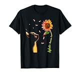 Sensibilisation à l'anémie du tournesol pour chat T-Shirt