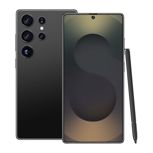 Restrauntful X25 Ultra Cell Phone, 8+256GB+128GB Smartphone, Unlocked Android Phone, 108MP Camera, Fast Processor, Long Battery Life, 2025 US Version, Dual SIM, 5G Phone (Phantom Black)