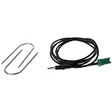 Dieses Kabel kann direkt in den AUX-Audio-Port des Autos gesteckt werden, wodurch die tatsächlichen Geräusche der Musik deutlich angezeigt werden.