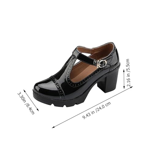 Chaussures à talons hauts imperméables et confortables de bureau