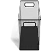 TRU RED Wire Mesh File Organizer, Large SingleCompartment, Black Desktop File Holder for Folders & Documents