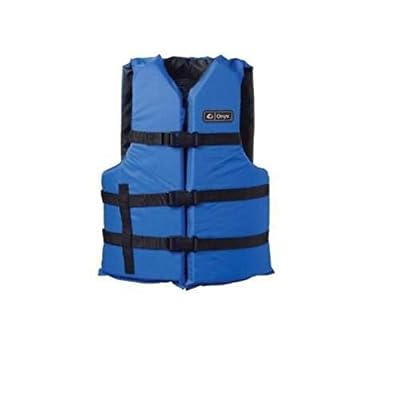 Onyx Absolute Outdoors Universal General Purpose Life Vest Blue (Oversize)