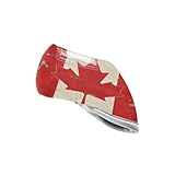 Canadian Flag Covers for Golf Clubs Water Resistant Golf Iron Headcovers for Men Women