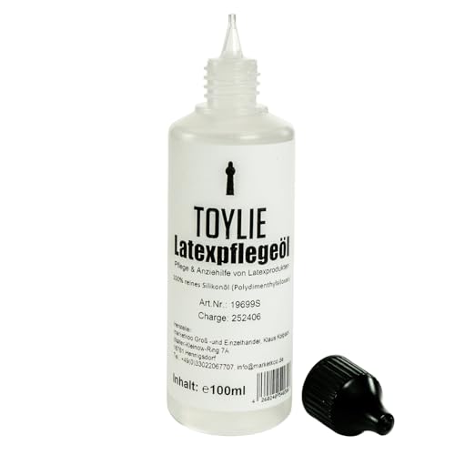 Latex Pflegeöl Toylie 100 ml für Pflege und Anziehhilfe