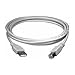 USB Printer Cable for HP OfficeJet 6500 Wireless with Life Time Warranty