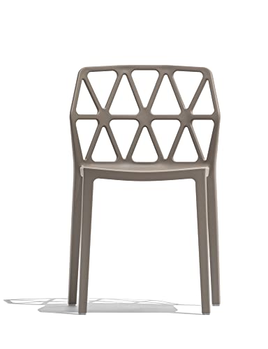 Sedia Connubia 1 Alchemia CB1056 Tortora